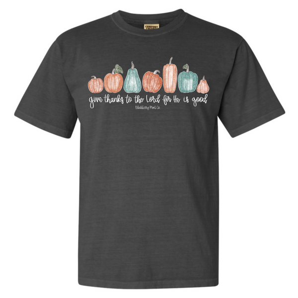 "Give Thanks to the Lord" Short Sleeve Tee