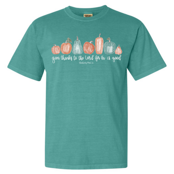 "Give Thanks to the Lord" Short Sleeve Tee