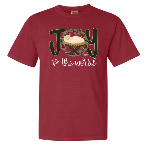 "Joy to the World" Short Sleeve Tee
