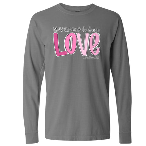 "Love" Long Sleeve Tee