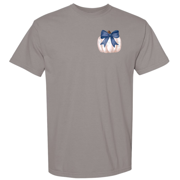 Blue Willow Pumpkin Stack Comfort Colors Tee