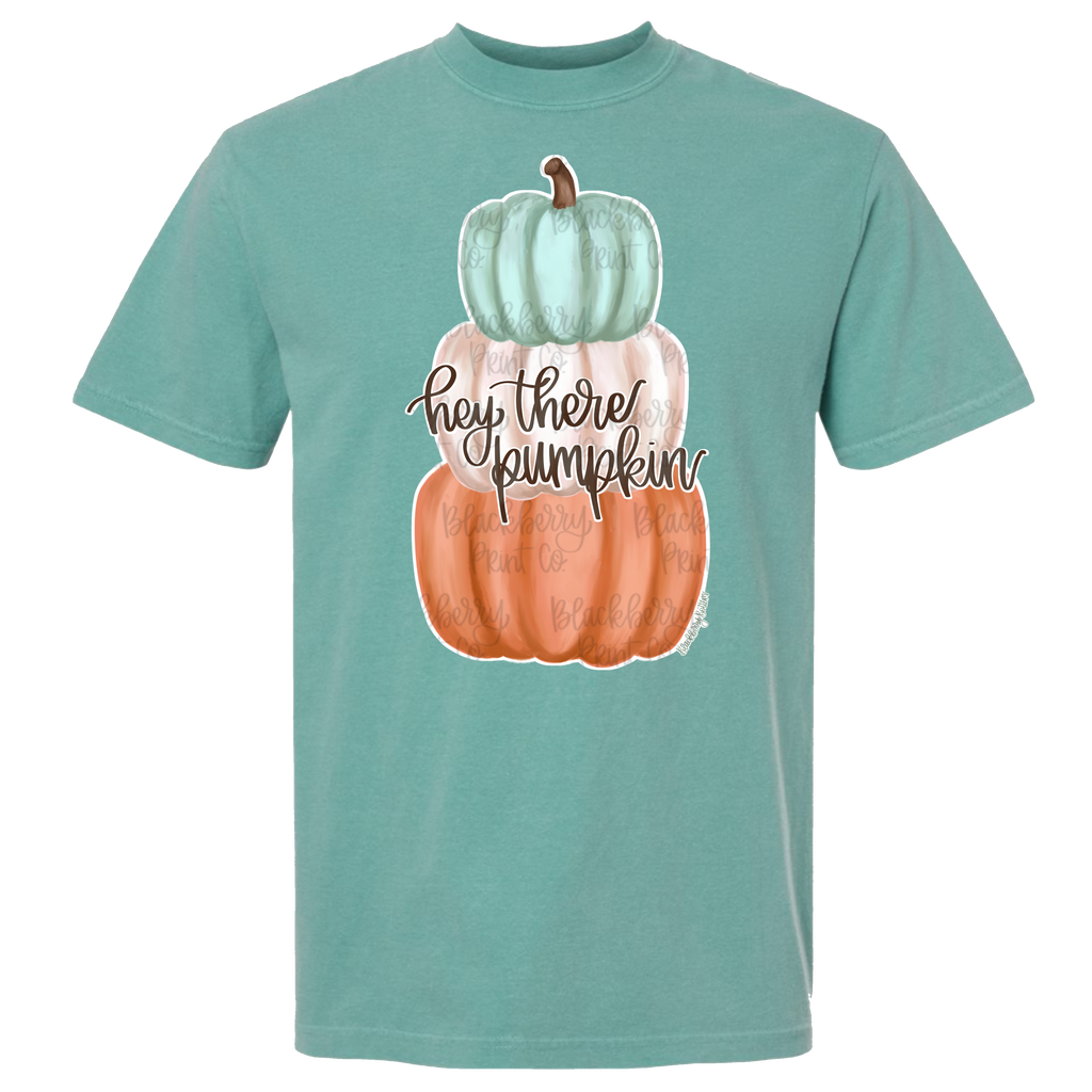 "Hey there Pumpkin" Comfort Colors Tee