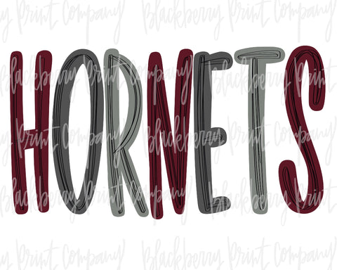 DTF Transfer Hornets