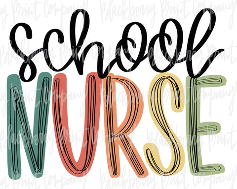 DTF Transfer School Nurse