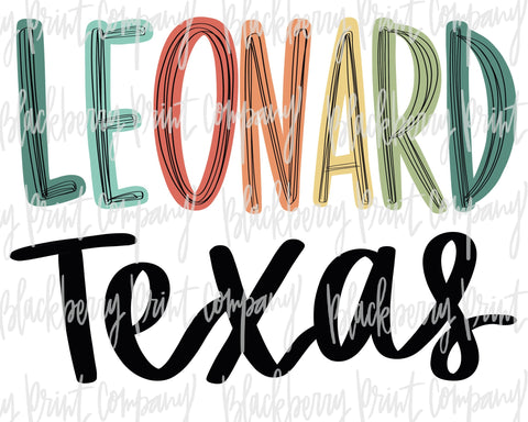 DTF Transfer Leonard TX