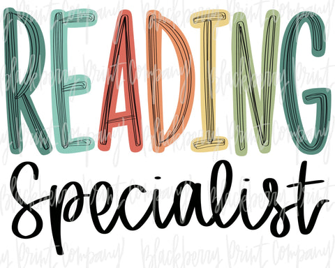 DTF Transfer Reading Specialist