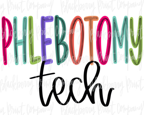 DTF Transfer Phlebotomy Tech