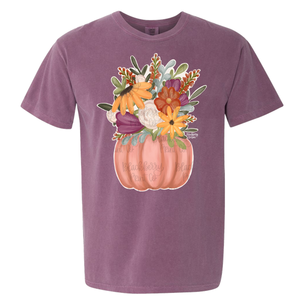Pumpkin Bouquet Comfort Colors Tee